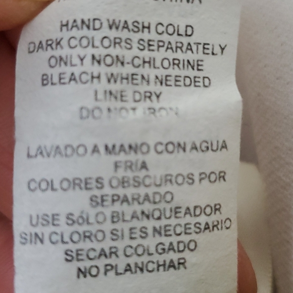 24th & Ocean Black, White & Yellow Tankini Swim Top S - Picture 10 of 10